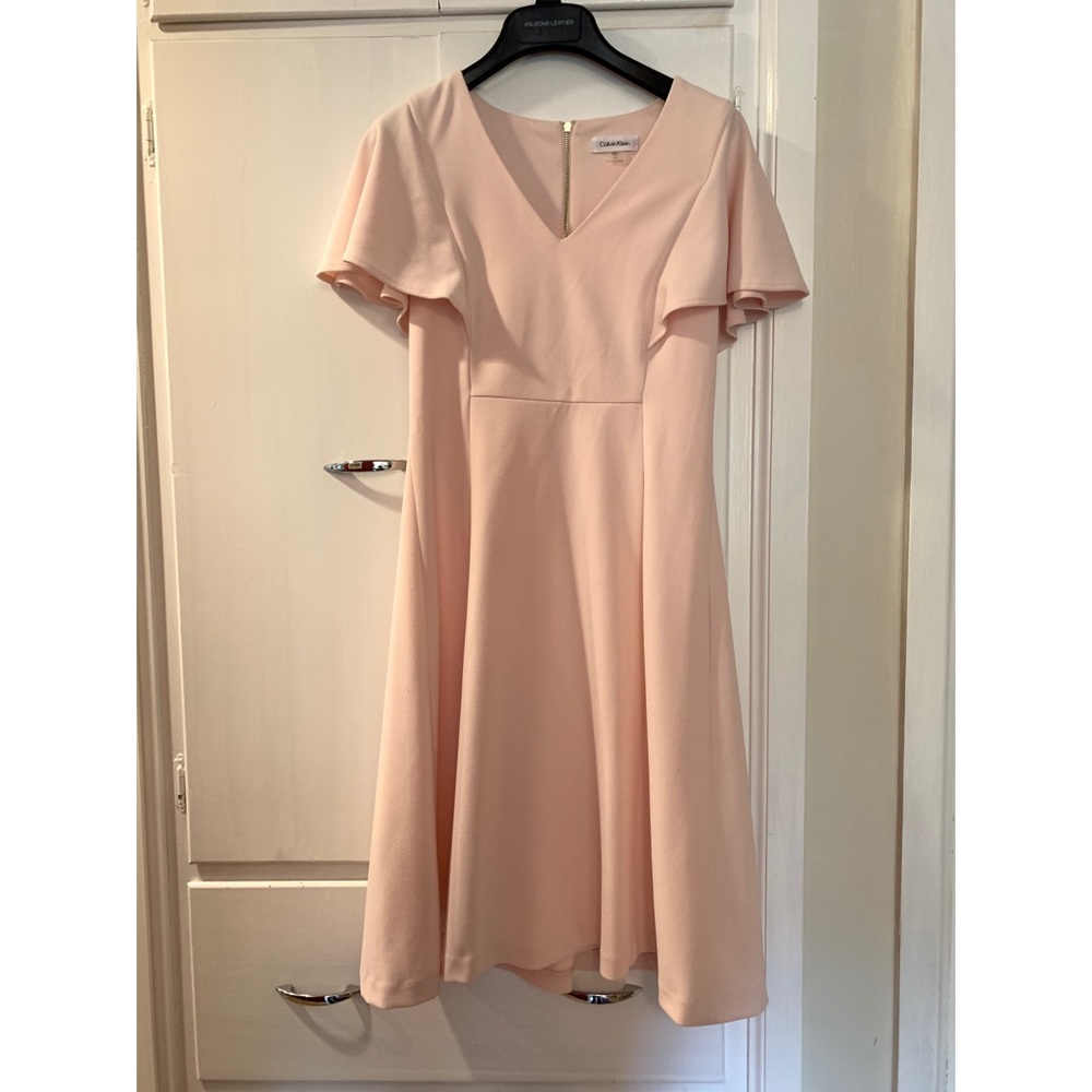 Blush Calvin Klein dress